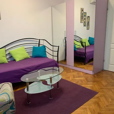 Purple Heart In The Center. King Size Bed! *